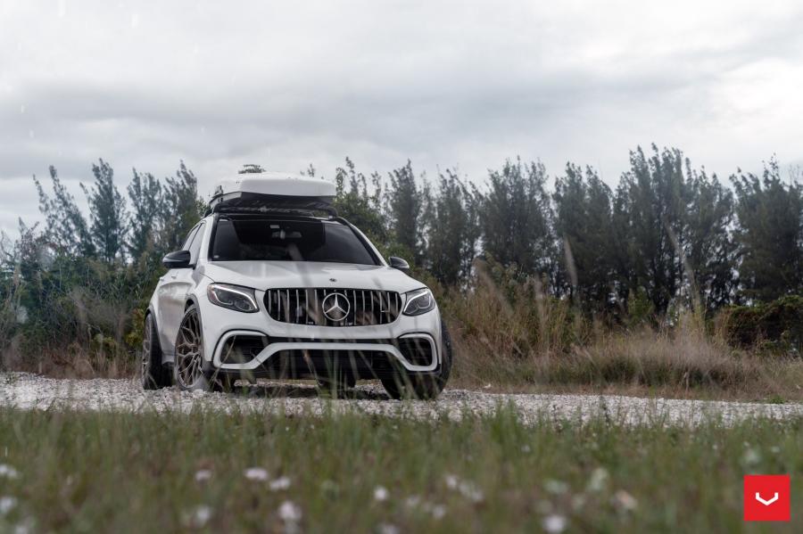  Mercedes-AMG GLC63 4Matic+ by RENNtech on Vossen Wheels (HF-2) 2019 года  (фото 4 из 12)